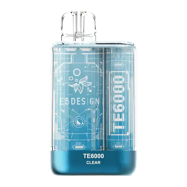 EB Design TE 6000 Vape – Clear - Elf Bar - EBDESIGN