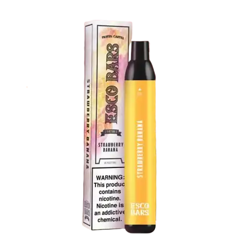 Esco Bars Mesh 2500 – Strawberry Banana - Esco Bar Pastel Cartel