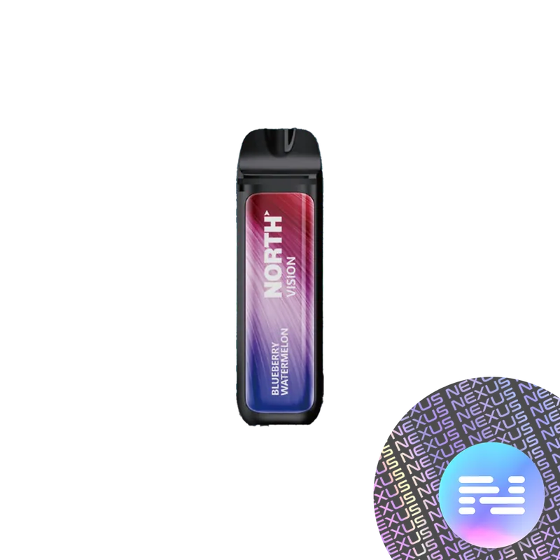 Blueberry Watermelon North Vision 15000 Disposable Vape - North Vape - Disposable Nicotine Vape