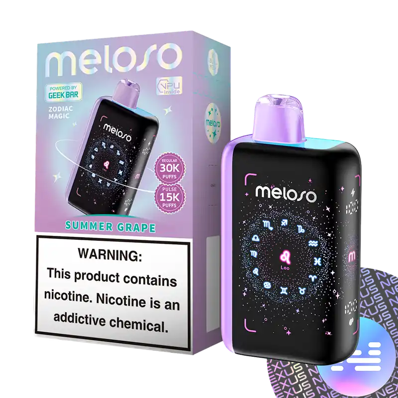 Summer Grape Geek Bar Meloso 30000 Disposable Vape - Geek Vape