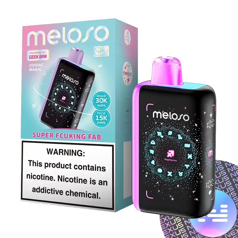 Super Fucking Fab Geek Bar Meloso 30000 Disposable Vape - Geek Vape