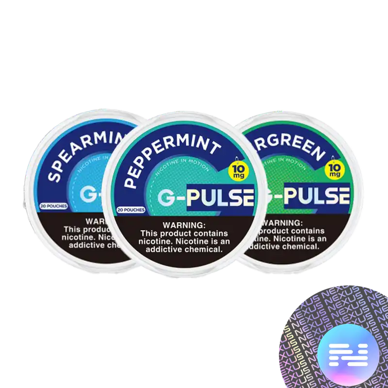 G PULSE Nicotine Pouches - G Pulse Pouches