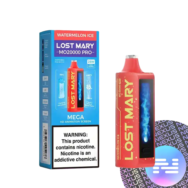 Watermelon Ice Lost Mary MO20000 PRO Disposable Vape - Elf Bar - EBDESIGN