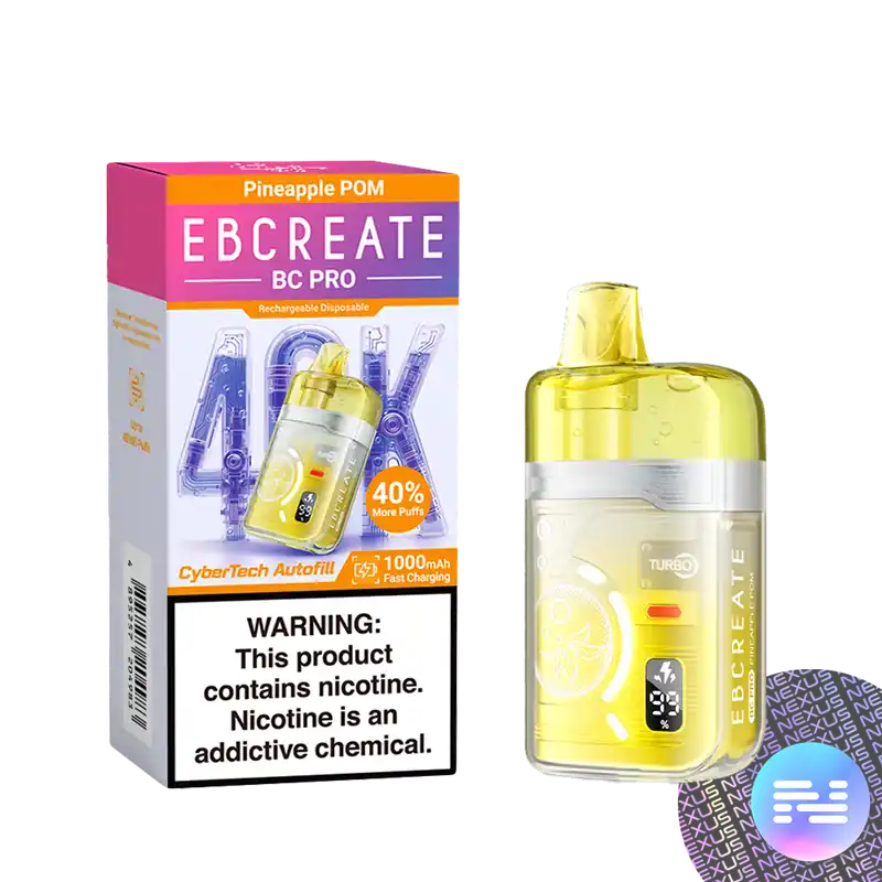 Pineapple POM EBCREATE BC PRO 40K Disposable Vape - Lost Mary