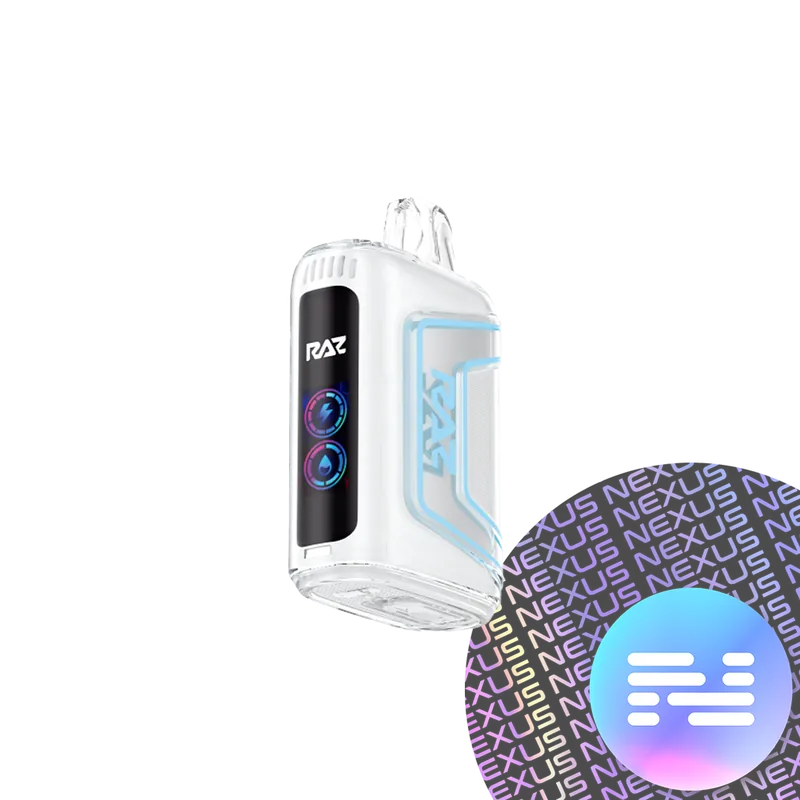 Clear RAZ TN9000 Disposable Vape - Raz Bars