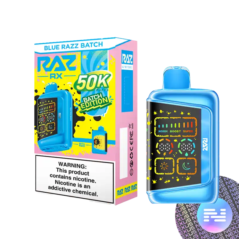 Blue Razz Batch RAZ RX50K Disposable Vape - Uncategorized