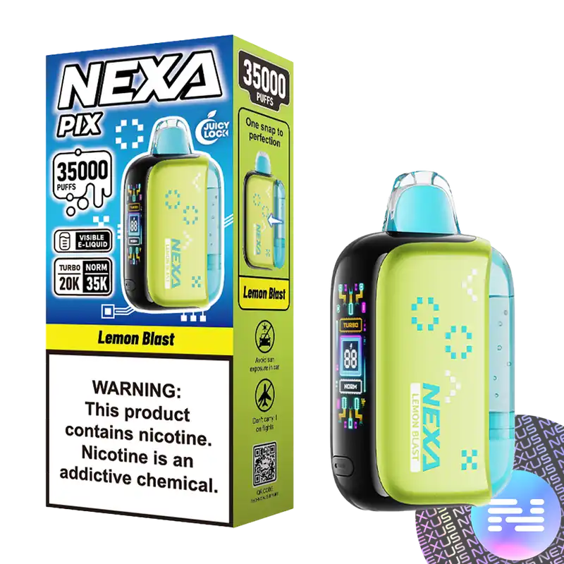 Lemon Blast NEXA PIX 35K Disposable Vape - NEXA Disposable Vape