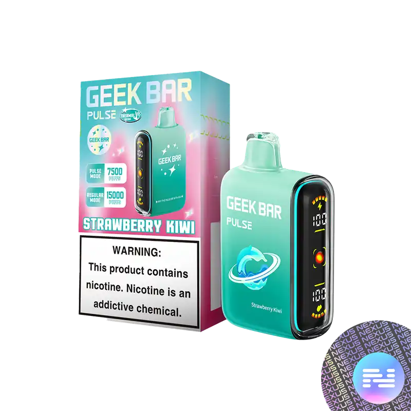 Strawberry Kiwi Geek Bar Pulse Disposable Vape - Geek Vape