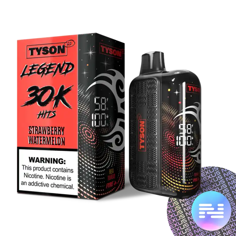 Strawberry Watermelon Tyson 2.0 Legend 30000 Disposable Vape - Tyson Disposable Vape | Heavyweight Puff