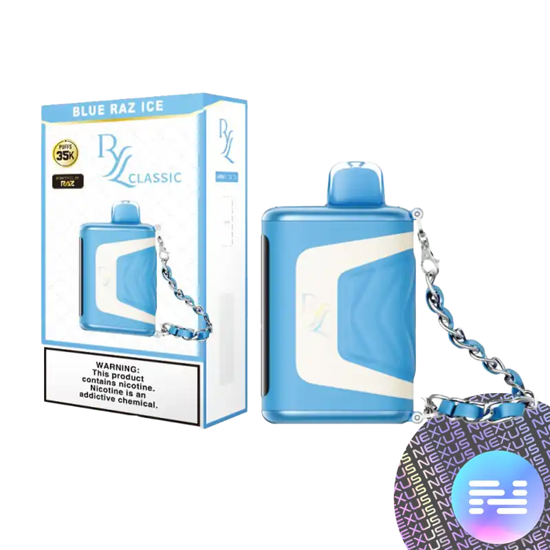 Blue Raz Ice RYL Classic 35000 Disposable Vape - Raz Bars