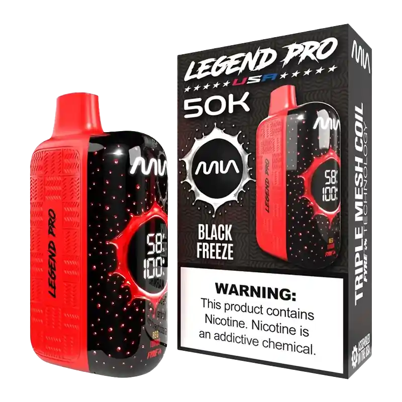 Black Freeze TYSON MIA 50K Disposable Vape - Uncategorized