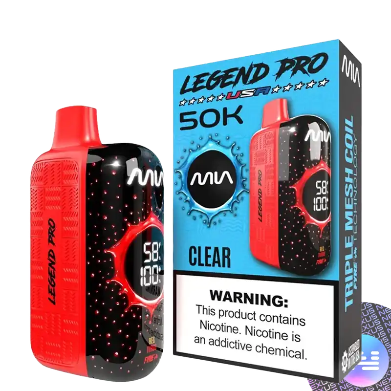 Clear TYSON MIA 50K Disposable Vape - Uncategorized
