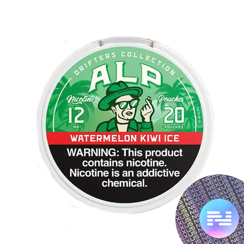 Watermelon Kiwi Ice ALP Drifters Nicotine Pouches - Uncategorized