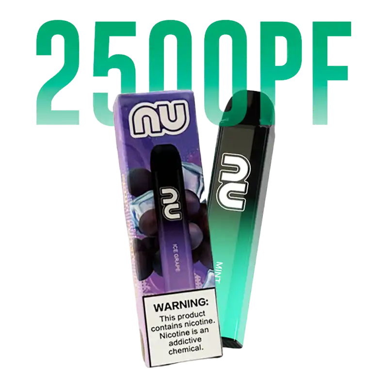 NU Disposable Vape 2500 Puff - NEWEST DROPS