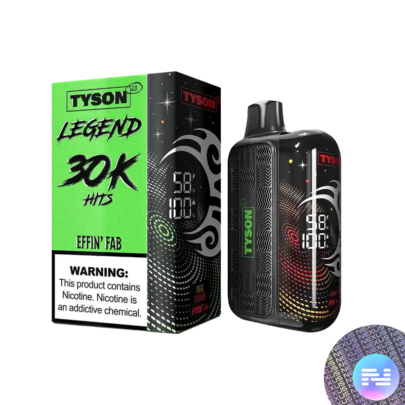 Effin’ FAB Tyson 2.0 Legend 30000 Disposable Vape - Tyson Disposable Vape | Heavyweight Puff