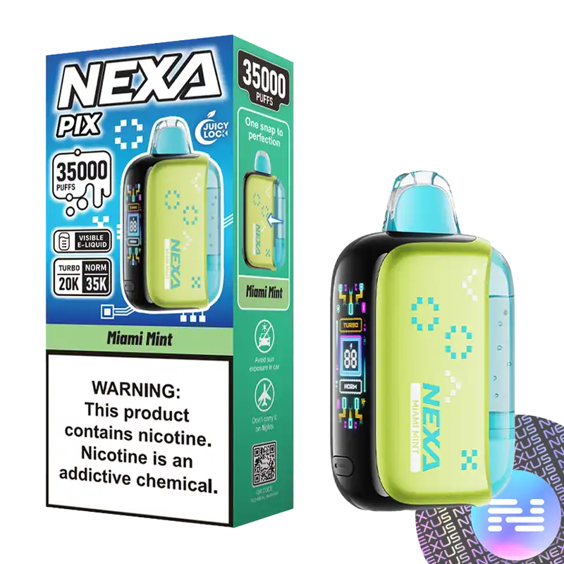 Miami Mint NEXA PIX 35K Disposable Vape - NEXA Disposable Vape