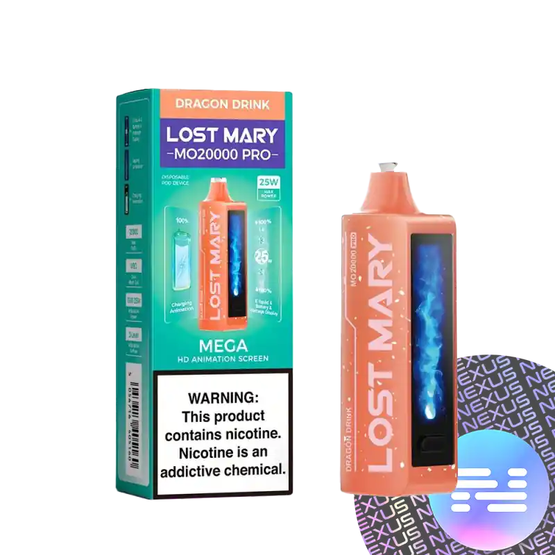 Dragon Drink Lost Mary MO20000 PRO Disposable Vape - Elf Bar - EBDESIGN