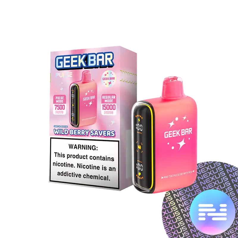 Wild Berry SAVERS Geek Bar Pulse Disposable Vape - All Disposables