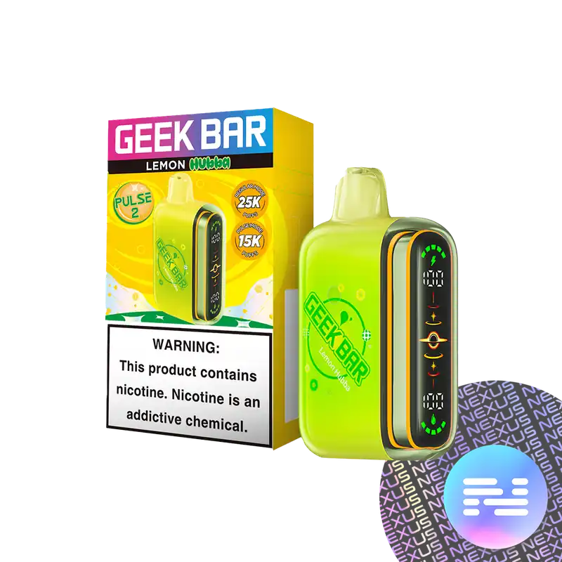 Lemon HUBBA Geek Bar Pulse 2 Disposable Vape - Uncategorized