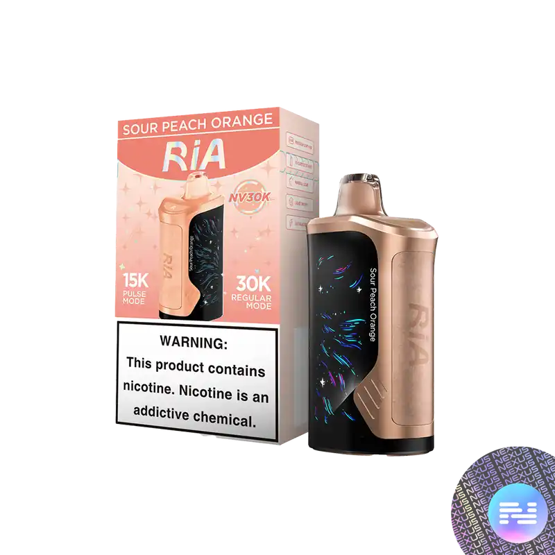 Sour Peach Orange RIA NV30K Disposable Vape by GEEK BAR - Geek Vape