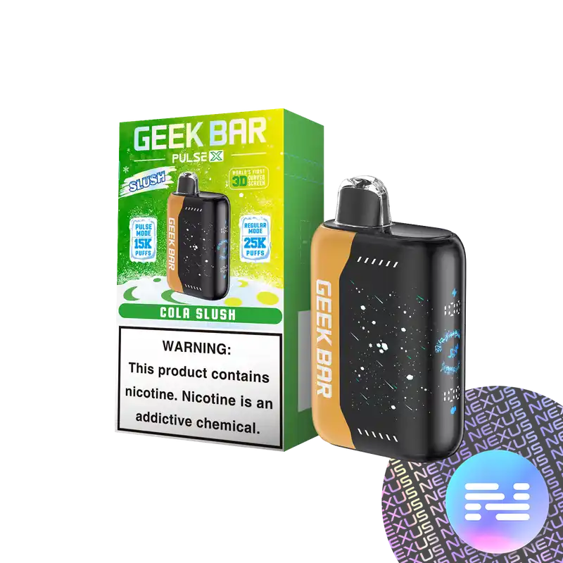 Cola SLUSH Geek Bar Pulse X 25000 Disposable Vape - Uncategorized