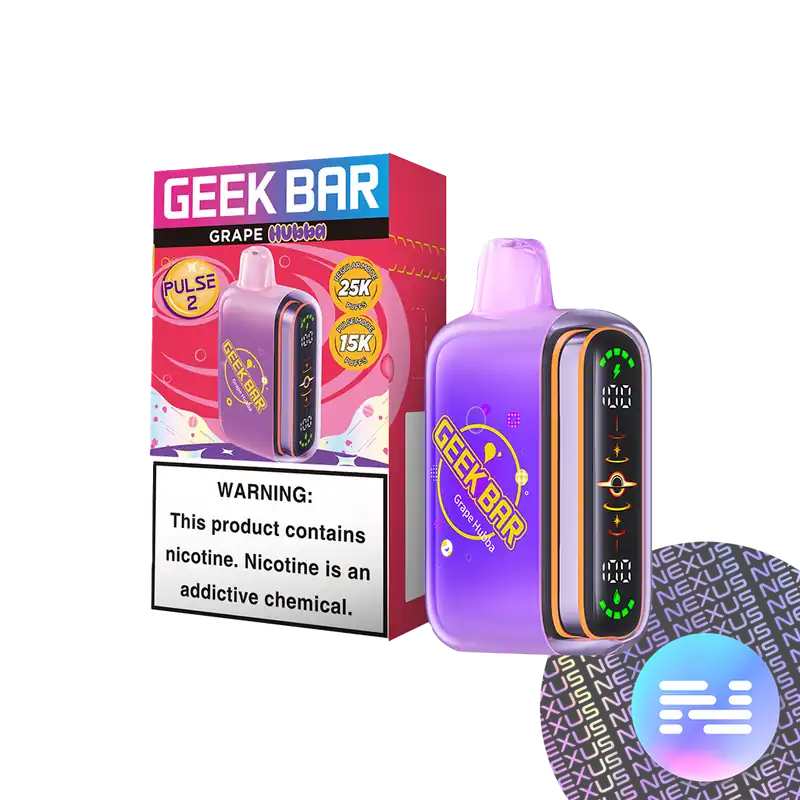 Grape Hubba Geek Bar Pulse 2 Disposable Vape - Uncategorized