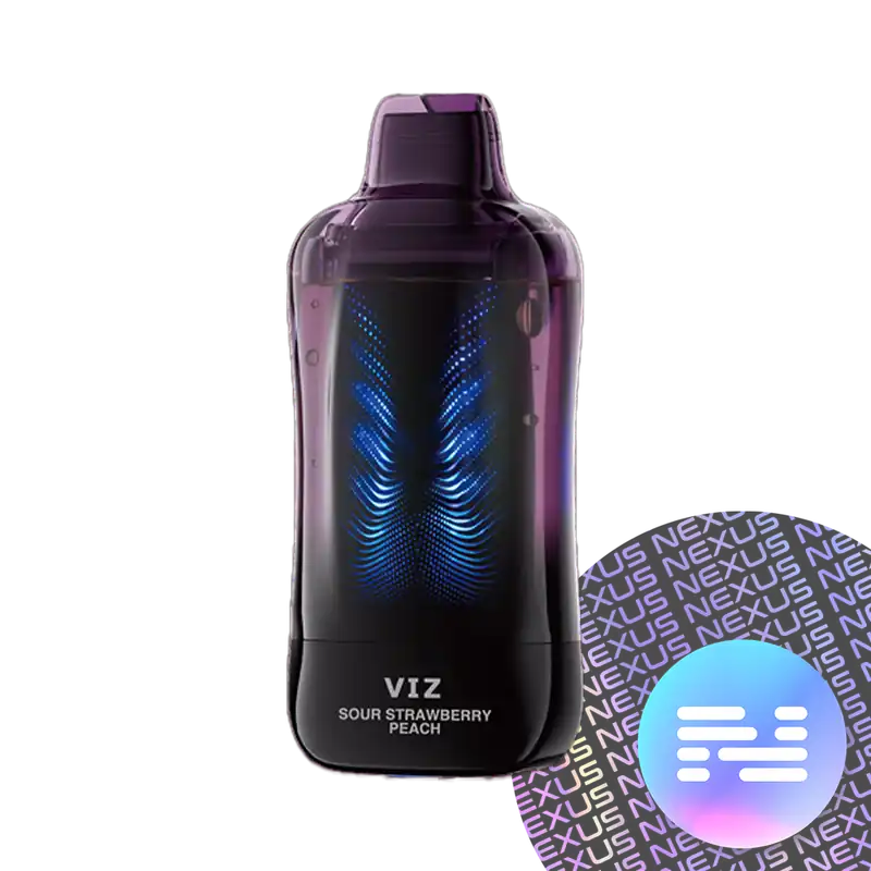 Sour Strawberry Peach Lost Mary VIZ 55K Disposable Vape - Uncategorized