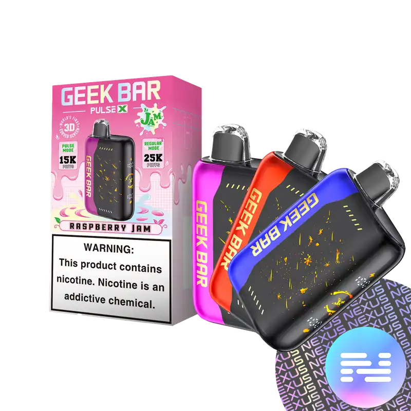 Geek Bar Pulse X 25K JAM Edition Disposable Vape - NEWEST DROPS