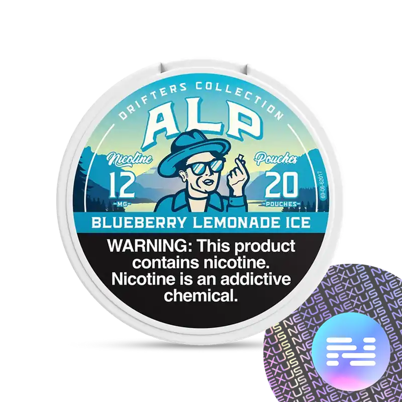 Blueberry Lemonade Ice ALP Drifters Nicotine Pouches - Uncategorized