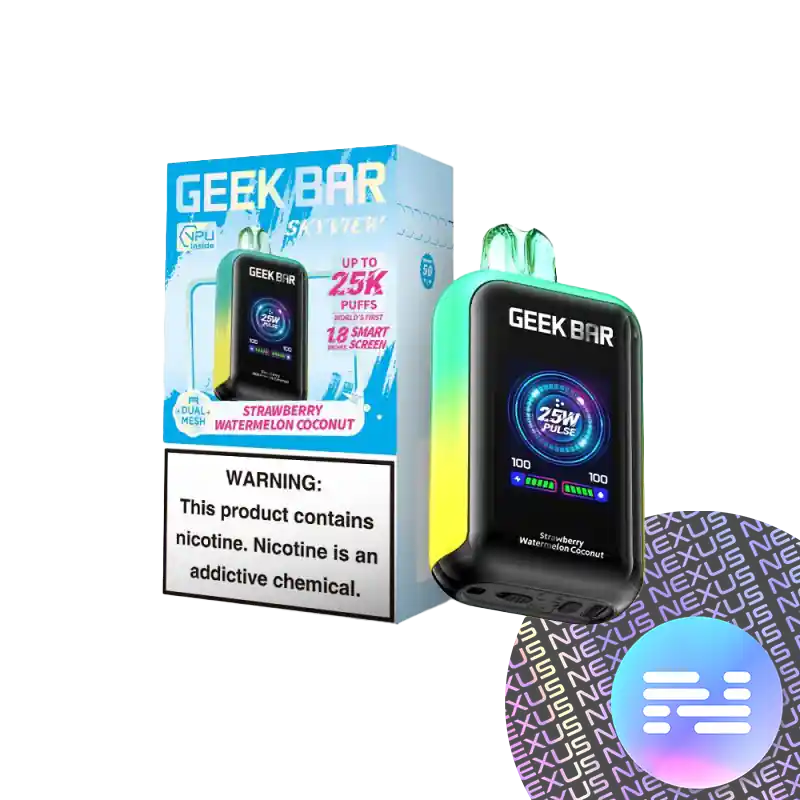 Strawberry Watermelon Coconut Geek Bar Skyview 25000 Disposable Vape - Geek Vape