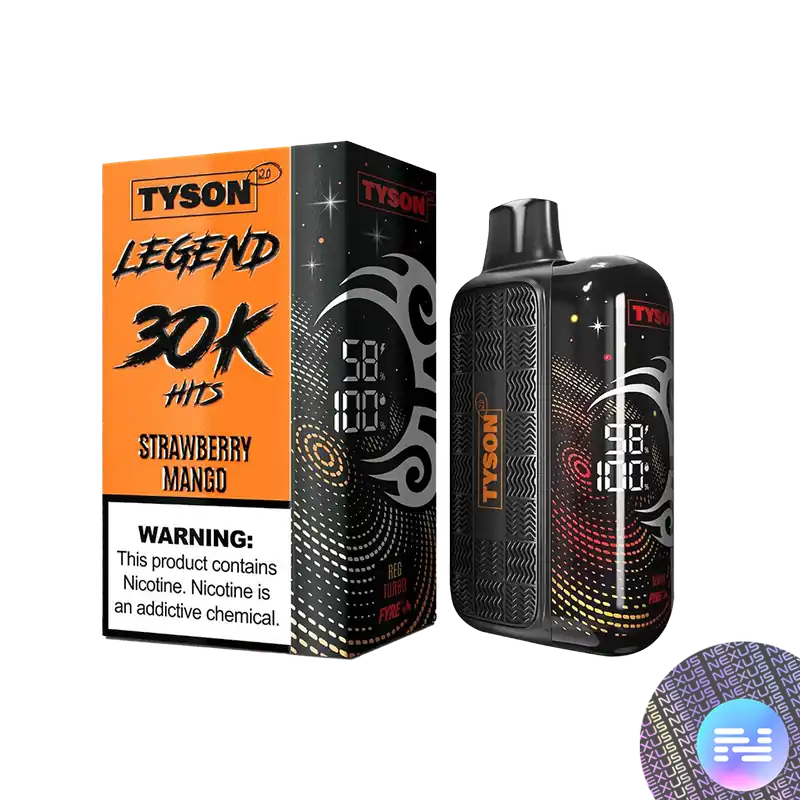 Strawberry Mango Tyson 2.0 Legend 30000 Disposable Vape - Tyson Disposable Vape | Heavyweight Puff