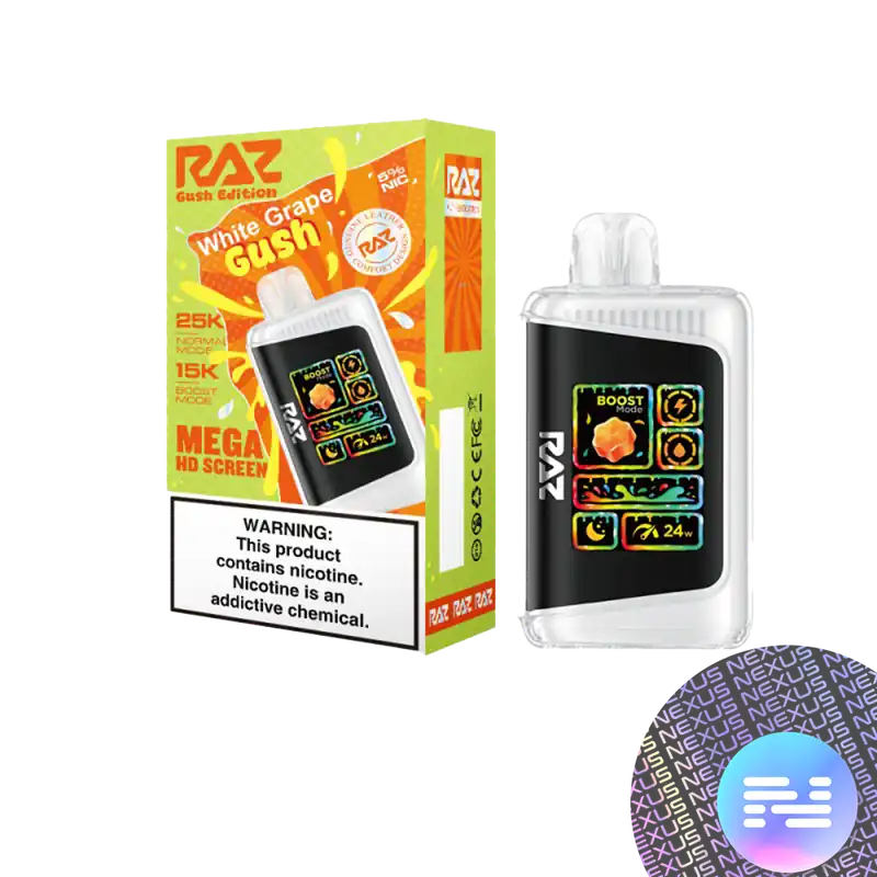 White Grape GUSH RAZ LTX 25000 Disposable Vape - Raz Bars