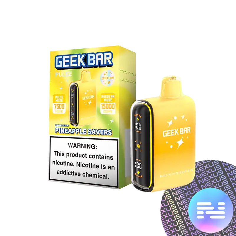 Pineapple SAVERS Geek Bar Pulse Disposable Vape - Uncategorized