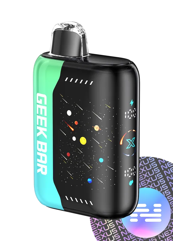 ATL Mint Geek Bar Pulse X 25000 Meteor Edition Disposable Vape - Geek Vape