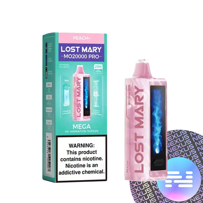 Peach Lost Mary MO20000 PRO Disposable Vape - Elf Bar - EBDESIGN