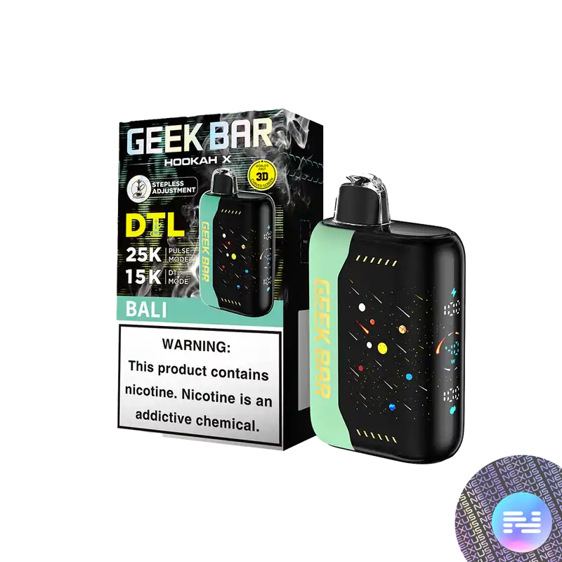 Bali Geek Bar Hookah X 25K Disposable Vape - Geek Vape