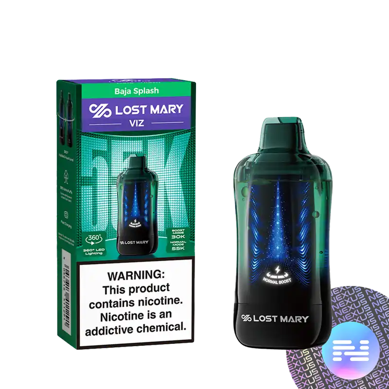 Baja Splash Lost Mary VIZ 55K Disposable Vape - Uncategorized