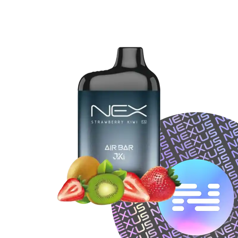 Strawberry Kiwi Air Bar Nex Disposable Vape 6500 Puff