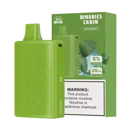 Binaries Cabin 10000 – Spearmint - Binaries Vape