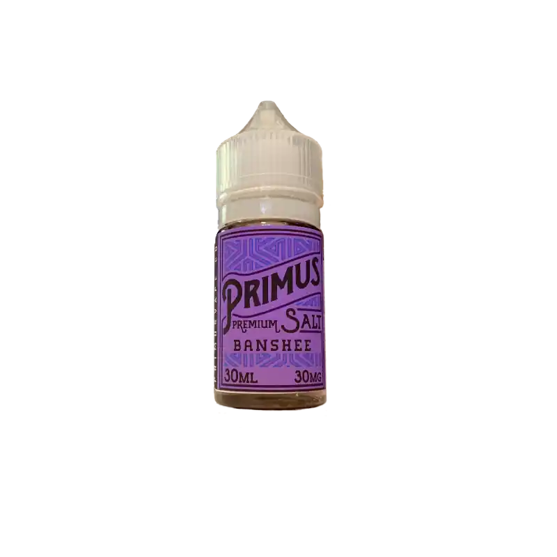 🌟 Primus Co. 30 ML Vape Juice: Crafted from Buffalo's Flavorful PassionA Flavorful Vaping Saga:Established in 2015, Primus Vape Co proudly hails from the heart of","currency":"USD","tags":[],"images":[],"variants":{"7593":{"variantID":"7593","title":"Primus Vape Co E-Liquid 30 ML","sku":"8531221348644","status":null,"price":1099,"imageID":"21620","imageUrl":"https://nexussmoke.com/wp-content/uploads/2025/05/Banshee.png"},"7594":{"variantID":"7594","title":"Primus Vape Co E-Liquid 30 ML - Banshee, 30 MG","sku":"8531221348644","status":"outOfStock","price":1099,"oldPrice":1799,"imageID":"21620","imageUrl":"https://nexussmoke.com/wp-content/uploads/2025/05/Banshee.png","customFields":{"attribute_flavor":"Banshee","attribute_strength":"30 MG"}},"7595":{"variantID":"7595","title":"Primus Vape Co E-Liquid 30 ML - Banshee, 50 MG","sku":"8531221348644","status":"outOfStock","price":1099,"oldPrice":1799,"imageID":"21620","imageUrl":"https://nexussmoke.com/wp-content/uploads/2025/05/Banshee.png","customFields":{"attribute_flavor":"Banshee","attribute_strength":"50 MG"}},"7596":{"variantID":"7596","title":"Primus Vape Co E-Liquid 30 ML - Blackberry, 30 MG","sku":"8531221348644","status":"outOfStock","price":1099,"oldPrice":1799,"imageID":"21621","imageUrl":"https://nexussmoke.com/wp-content/uploads/2025/05/Blackberry.png","customFields":{"attribute_flavor":"Blackberry","attribute_strength":"30 MG"}},"7597":{"variantID":"7597","title":"Primus Vape Co E-Liquid 30 ML - Blackberry, 50 MG","sku":"8531221348644","status":"outOfStock","price":1099,"oldPrice":1799,"imageID":"21620","imageUrl":"https://nexussmoke.com/wp-content/uploads/2025/05/Banshee.png","customFields":{"attribute_flavor":"Blackberry","attribute_strength":"50 MG"}},"7599":{"variantID":"7599","title":"Primus Vape Co E-Liquid 30 ML - Dew, 30 MG","sku":"8531221348644","status":"outOfStock","price":1099,"oldPrice":1799,"imageID":"21622","imageUrl":"https://nexussmoke.com/wp-content/uploads/2025/05/Dew_8bd91199-dfec-4336-a4c2-6614049b7ff9.png","customFields":{"attribute_flavor":"Dew","attribute_strength":"30 MG"}},"7600":{"variantID":"7600","title":"Primus Vape Co E-Liquid 30 ML - Dew, 50 MG","sku":"8531221348644","status":"outOfStock","price":1099,"oldPrice":1799,"imageID":"21620","imageUrl":"https://nexussmoke.com/wp-content/uploads/2025/05/Banshee.png","customFields":{"attribute_flavor":"Dew","attribute_strength":"50 MG"}},"7601":{"variantID":"7601","title":"Primus Vape Co E-Liquid 30 ML - Grapple, 30 MG","sku":"8531221348644","status":"outOfStock","price":1099,"oldPrice":1799,"imageID":"21631","imageUrl":"https://nexussmoke.com/wp-content/uploads/2025/05/Grapple.png","customFields":{"attribute_flavor":"Grapple","attribute_strength":"30 MG"}},"7602":{"variantID":"7602","title":"Primus Vape Co E-Liquid 30 ML - Grapple, 50 MG","sku":"8531221348644","status":"outOfStock","price":1099,"oldPrice":1799,"imageID":"21620","imageUrl":"https://nexussmoke.com/wp-content/uploads/2025/05/Banshee.png","customFields":{"attribute_flavor":"Grapple","attribute_strength":"50 MG"}},"7603":{"variantID":"7603","title":"Primus Vape Co E-Liquid 30 ML - Nobacco, 30 MG","sku":"8531221348644","status":"outOfStock","price":1099,"oldPrice":1799,"imageID":"21635","imageUrl":"https://nexussmoke.com/wp-content/uploads/2025/05/Nobacco.png","customFields":{"attribute_flavor":"Nobacco","attribute_strength":"30 MG"}},"7604":{"variantID":"7604","title":"Primus Vape Co E-Liquid 30 ML - Nobacco, 50 MG","sku":"8531221348644","status":"outOfStock","price":1099,"oldPrice":1799,"imageID":"21620","imageUrl":"https://nexussmoke.com/wp-content/uploads/2025/05/Banshee.png","customFields":{"attribute_flavor":"Nobacco","attribute_strength":"50 MG"}},"7605":{"variantID":"7605","title":"Primus Vape Co E-Liquid 30 ML - Pluto, 30 MG","sku":"8531221348644","status":"outOfStock","price":1099,"oldPrice":1799,"imageID":"21639","imageUrl":"https://nexussmoke.com/wp-content/uploads/2025/05/Pluto.png","customFields":{"attribute_flavor":"Pluto","attribute_strength":"30 MG"}},"7606":{"variantID":"7606","title":"Primus Vape Co E-Liquid 30 ML - Pluto, 50 MG","sku":"8531221348644","status":"outOfStock","price":1099,"oldPrice":1799,"imageID":"21620","imageUrl":"https://nexussmoke.com/wp-content/uploads/2025/05/Banshee.png","customFields":{"attribute_flavor":"Pluto","attribute_strength":"50 MG"}}},"productID":"7593","productUrl":"https://nexussmoke.com/products/primus-vape-co-e-liquid-30-ml/","categoryIDs":null,"createdAt":null,"updatedAt":null,"published":true}    Home / Primus Vape Co. / Primus Vape Co E-Liquid 30 MLInstagramSale!Primus Vape Co E-Liquid 30 ML