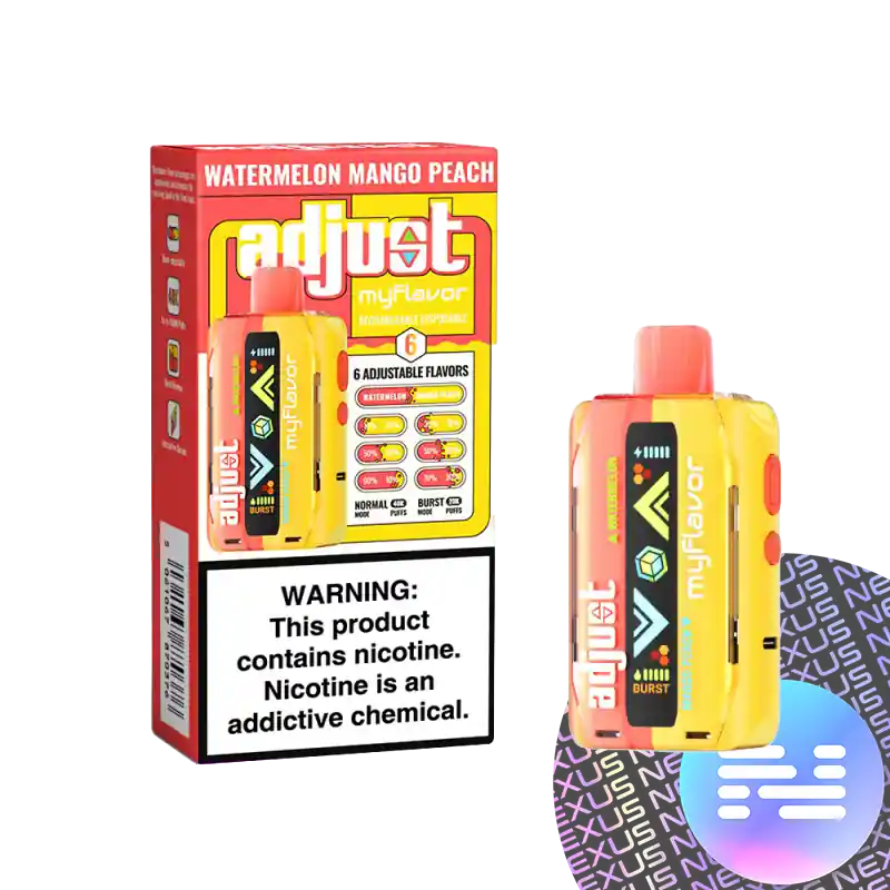 Watermelon Mango Peach Adjust MyFlavor 40000 Disposable Vape - Lost Mary