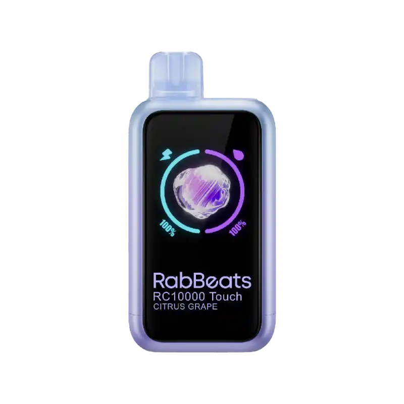 RabBeats RC10000 TOUCH Disposable Smart Vape – Citrus Grape - Elf Bar - EBDESIGN