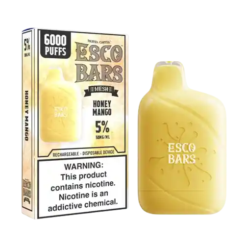 Esco Bar 6000 – Honey Mango - Esco Bar Pastel Cartel