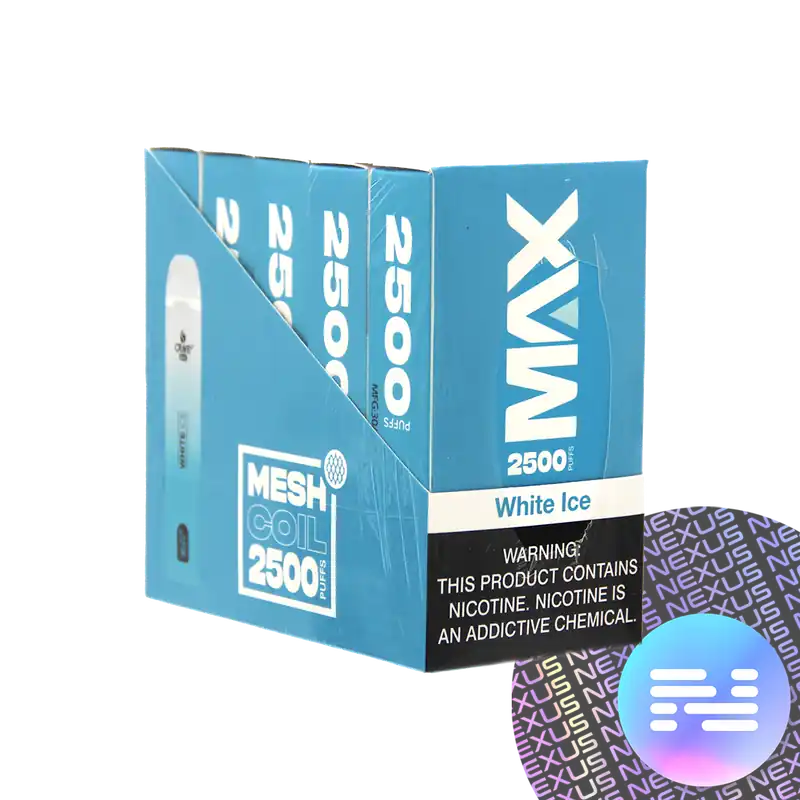 White Ice CRAVE MAX Disposable Vape 2500 Puff - Crave Vape