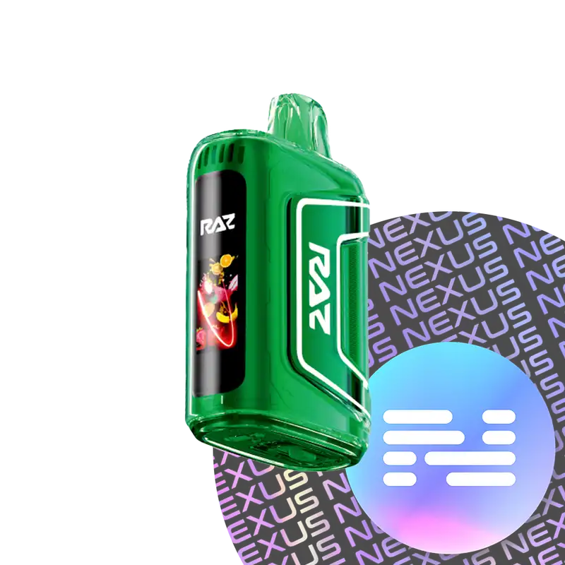 White Gummy Watermelon RAZ TN9000 Disposable Vape 9000 Puff - Raz Bars