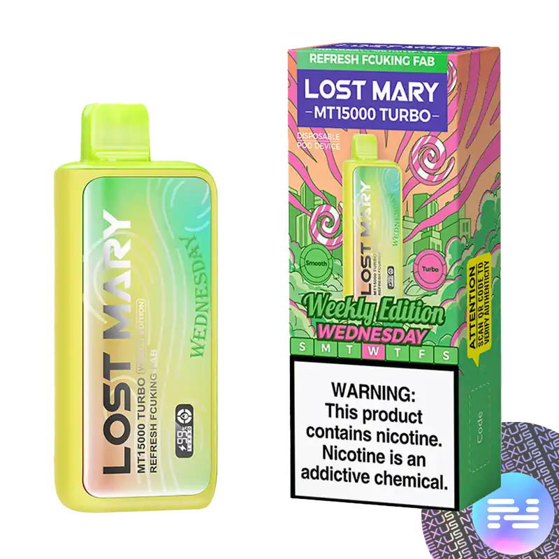 Refreshing FUCKING Fab Lost Mary MT15000 Turbo Disposable Vape