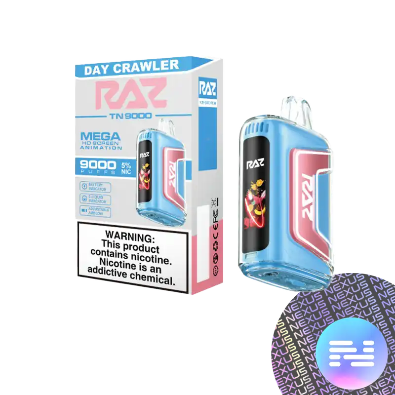 Day Crawler RAZ TN9000 Disposable Vape 9000 Puff - Raz Bars