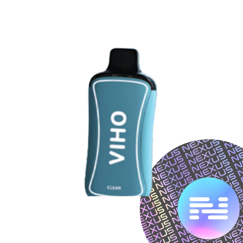 Clear Blue VIHO Supercharge Disposable Vape 20000 Puff - VIHO TURBO - Disposable Vape