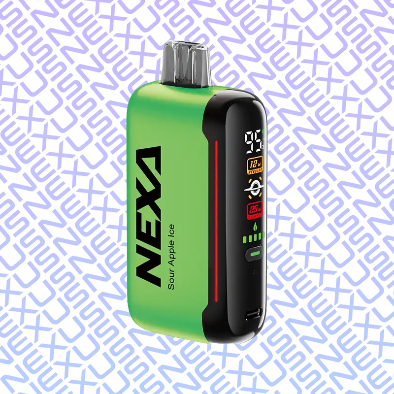 Sour Apple Ice Nexa N20000 Disposable Vape - NEXA Disposable Vape