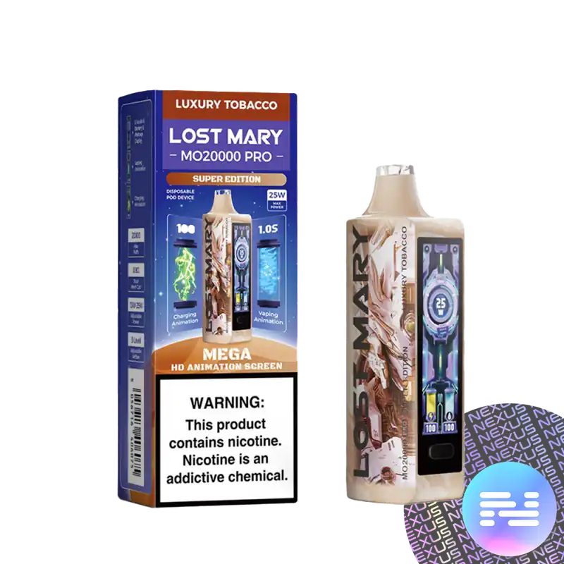 Luxury Tobacco Lost Mary MO20000 PRO Disposable Vape